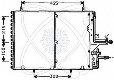 ELECTRO AUTO 30m0032 -  Конденсатор, кондиционер